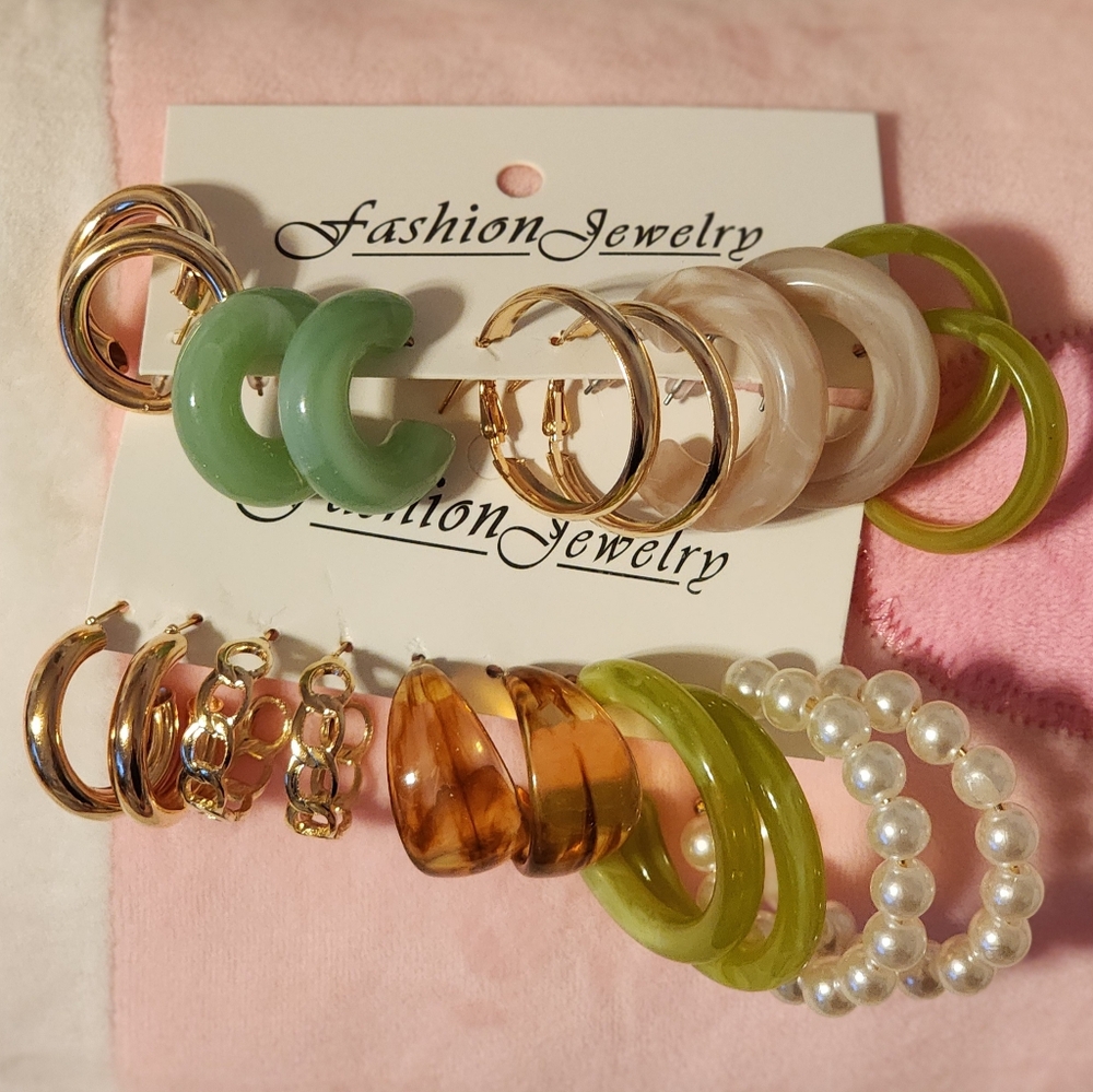 10pc earrings